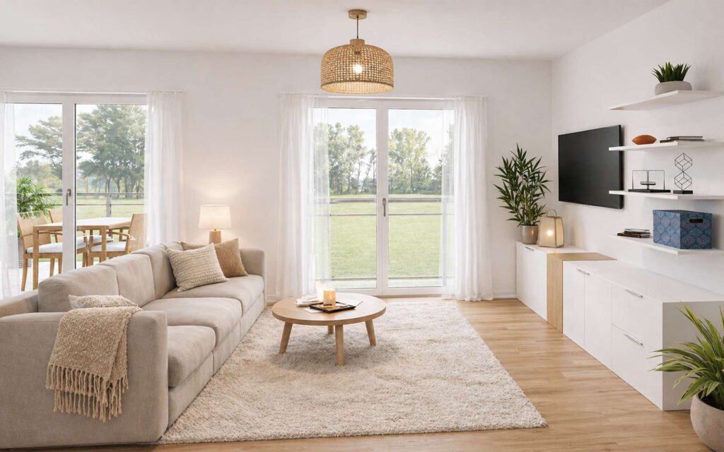 3-Zimmer-Neubauwohnung mit Aufzug und Balkon