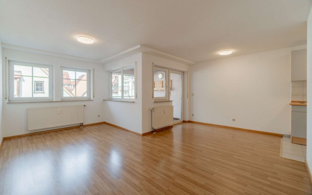 Zentral wohnen in Villingen: Charmante 2-Zimmer-Wohnung mit Loggia