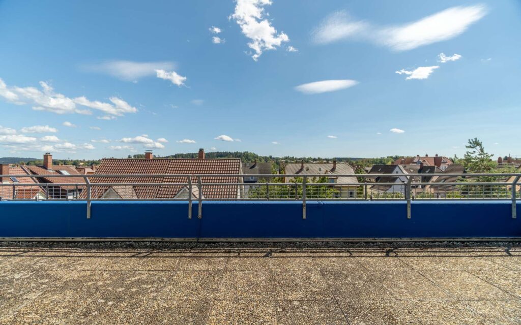 Schöne 1,5-Zimmer-Wohnung mit Aufzug und traumhafter Dachterrasse in zentrumsnaher Lage