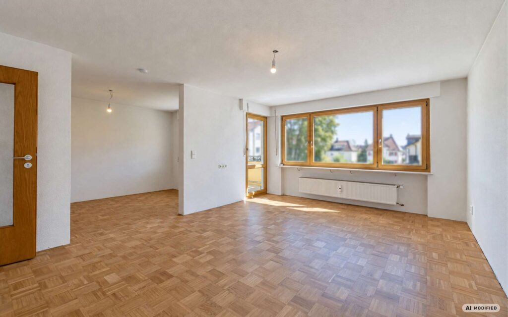 Ruhig wohnen in Schwenningen – Hochparterre, Südbalkon und Garage